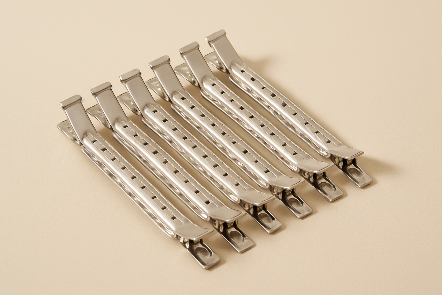 Pinned curls clips