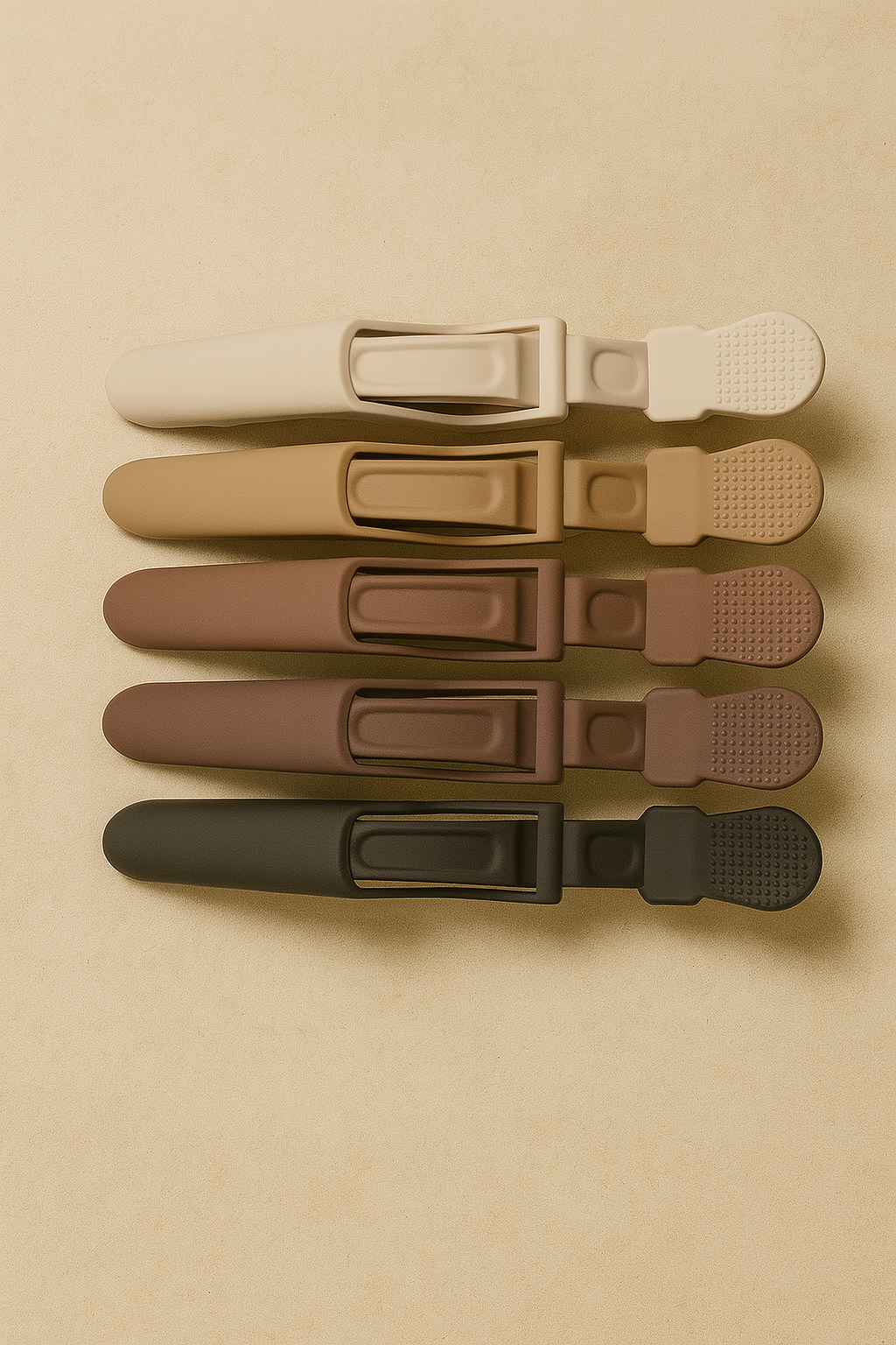 Pinned curls clips